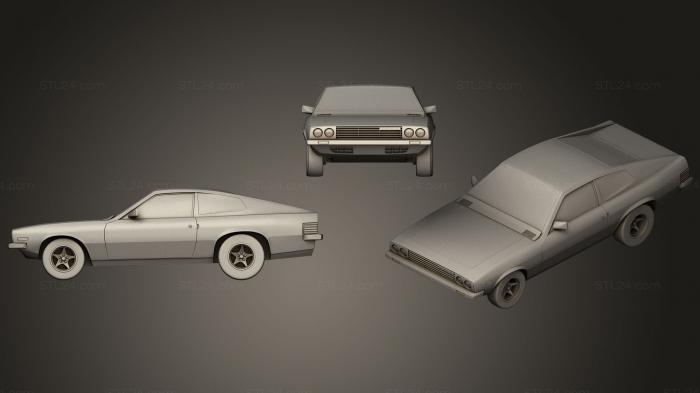 Автомобили и транспорт (Puma GTB S22, CARS_0269) 3D модель для ЧПУ станка